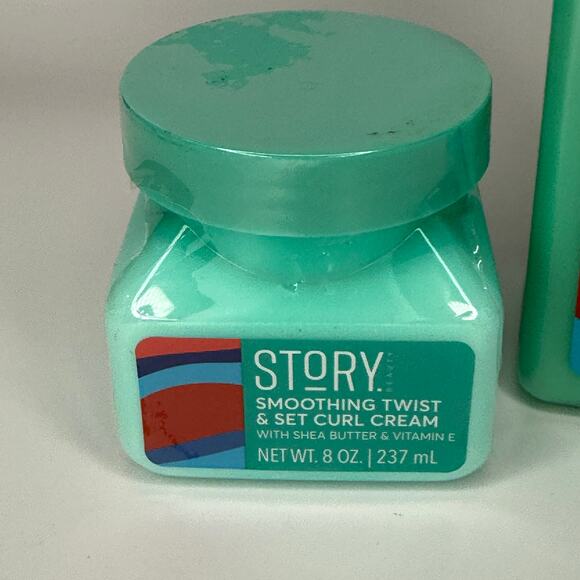 Lot of 2 Story Hair Care Hydrating Shampoo& Smoothing Twist & Set Curl Cream - Picture 7 of 7